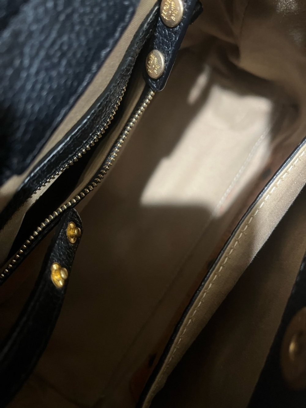 MCM COGNAC VISETOS TWO WAY BAG - Picture 10 of 14